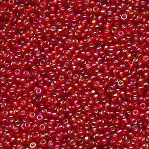 Preciosa Seed Beads 10/0 Round Rocailles 97079, 97059 Transparent Rainbow Hyacinth 10gm, 50gm, 1/2 Kilo #97079 Bead embroidery beads