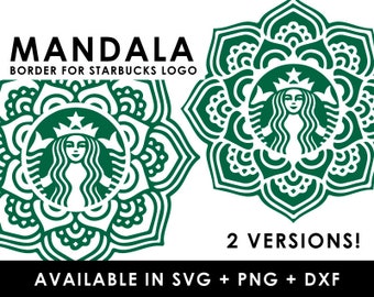 Download Starbucks Mandala Etsy