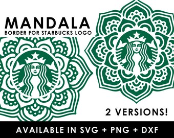 Download Starbucks Mandala Etsy