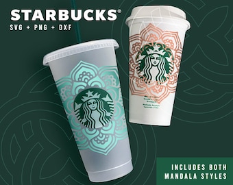 Download Starbucks Mandala Etsy