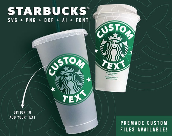 Personalised Starbucks Hot Cup (Choose Your Own Font Style)