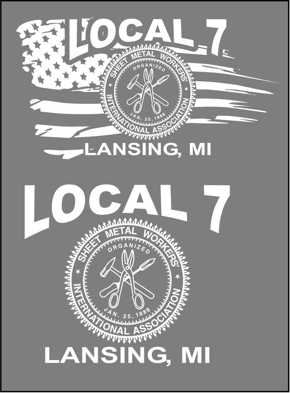 Sheet Metal Workers Back Window Graphic - Tin Knocker - Etsy