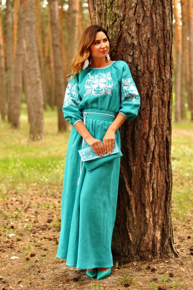 blue dress for baby girl Light Blue Mid Length Shirt Dress main image 1