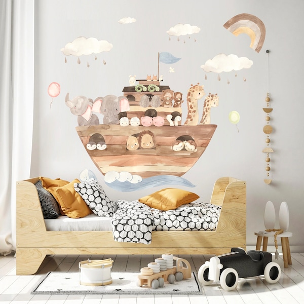 Noahs Ark Wall Decal - Etsy