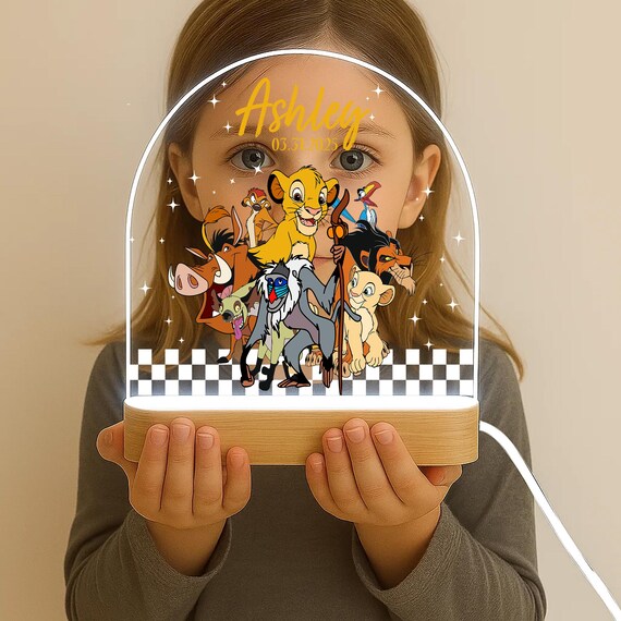 パーソナライズされたトイストーリーナイトライト - カスタムネーム