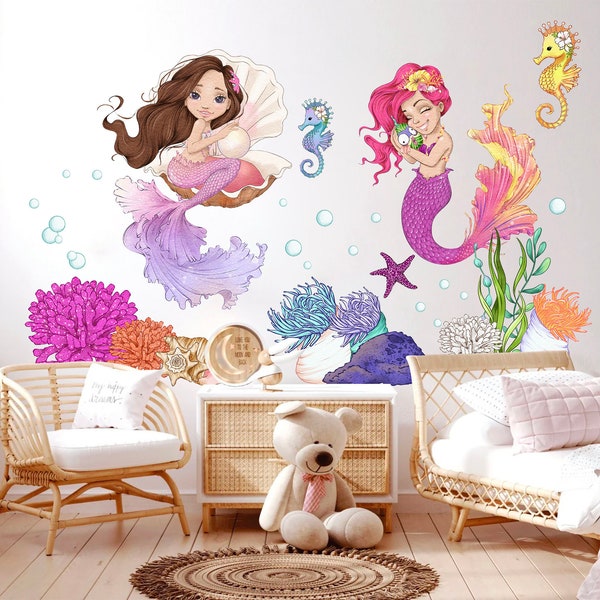 Baby Girl Wall Decal Etsy