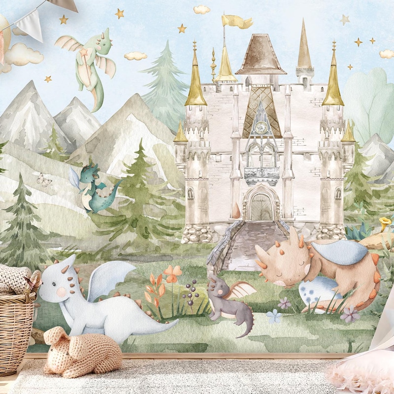 Fairy Wallpaper Mural - Etsy