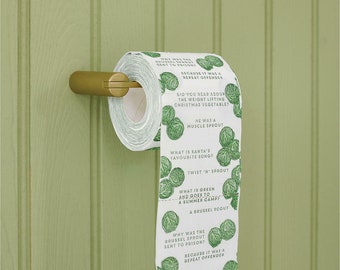 Botanische Weihnachtssprossen Neuheit Scherz Toilettenrolle
