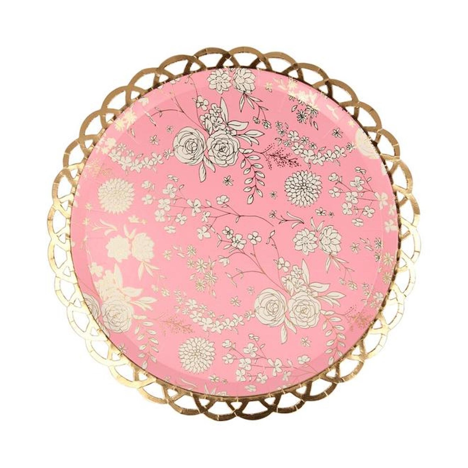 MERI MERI Spring Summer English Garden Lace Side Party Plates Etsy