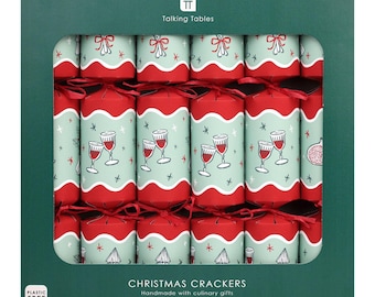 Bon Noel Luxury Eco Friendly Christmas Crackers (6 Pack)
