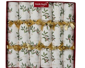 Joy Noel X-Large 14" Handmade Luxury Christmas Crackers (6 Pack)
