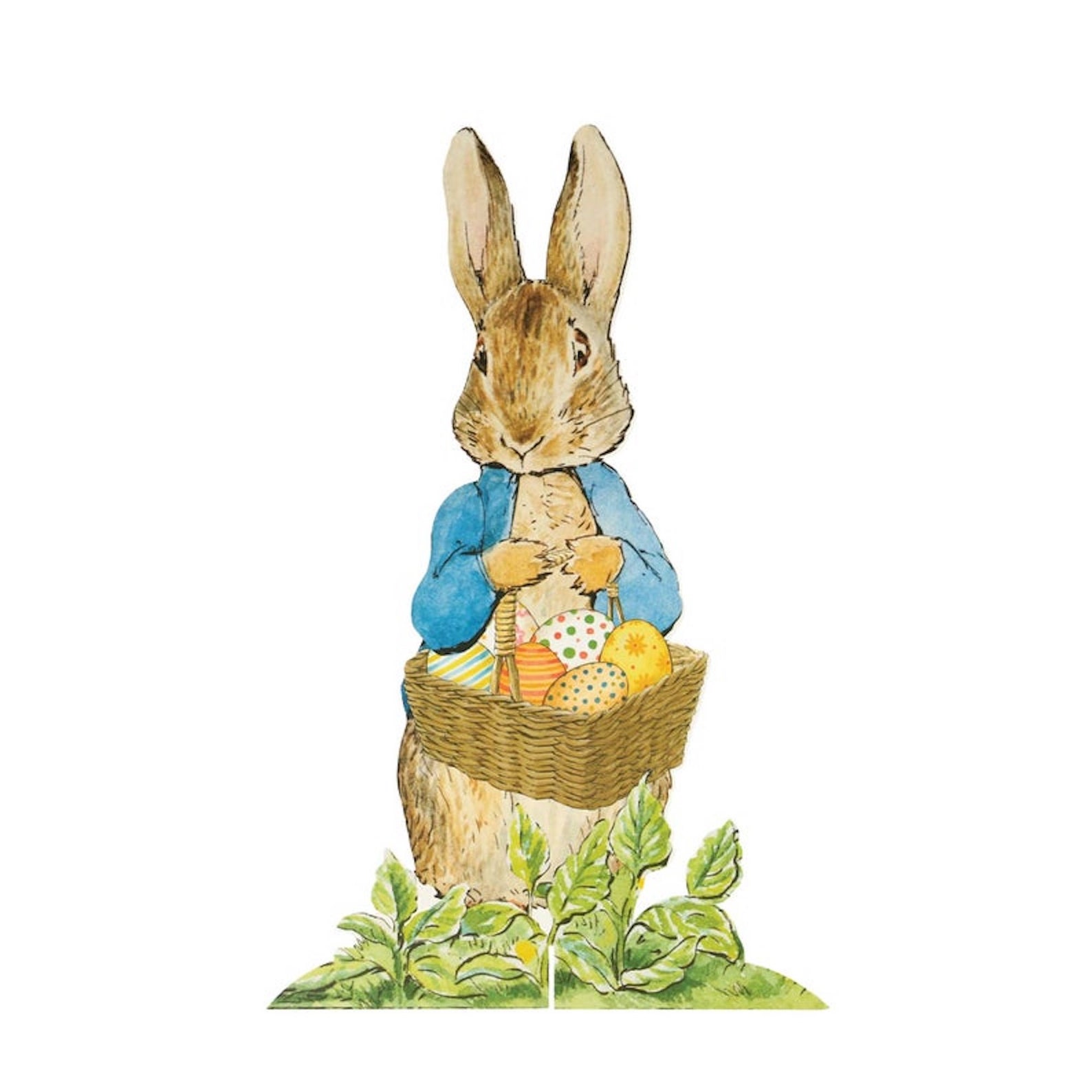 Peter Rabbit Easter Egg Hunt Kit 6 Characters & 6 Etched Wooden Stakes