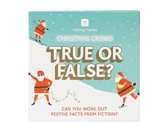 ¿Verdadero o falso? Divertido juego navideño para el día de San Esteban, ideal para rellenar la bota navideña.