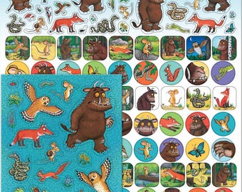 The Gruffalo Mega Pack of Stickers, Loads of Different Stickers A4 Size