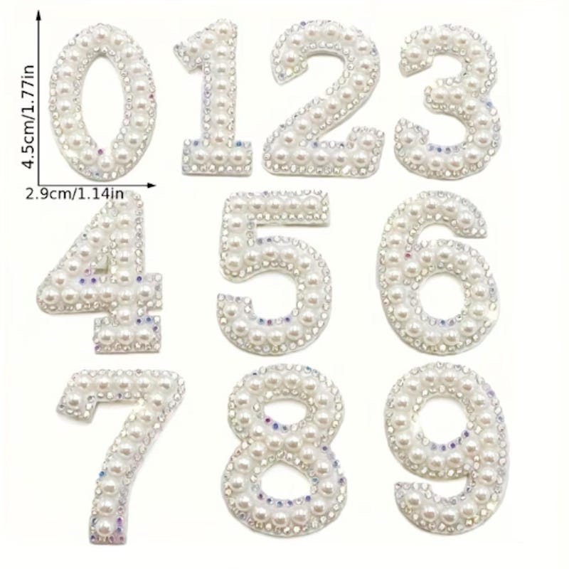 Number Patch On - Etsy UK