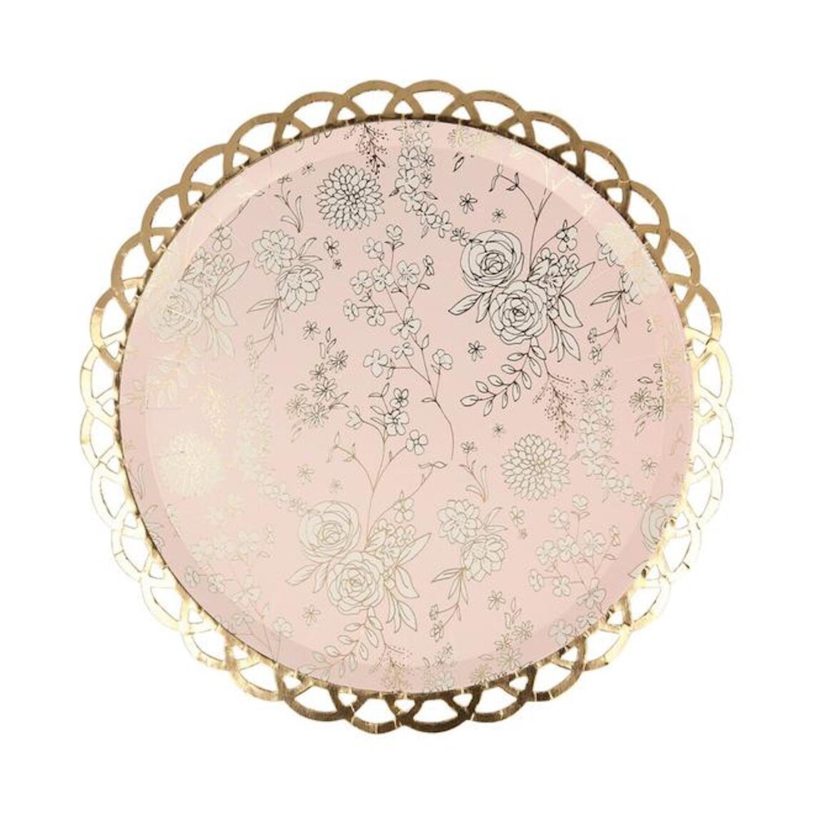 MERI MERI Spring Summer English Garden Lace Side Party Plates Etsy