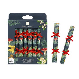 Midnight Forest Mini 5" Saucer Crackers Great for Christmas (8 Pack)