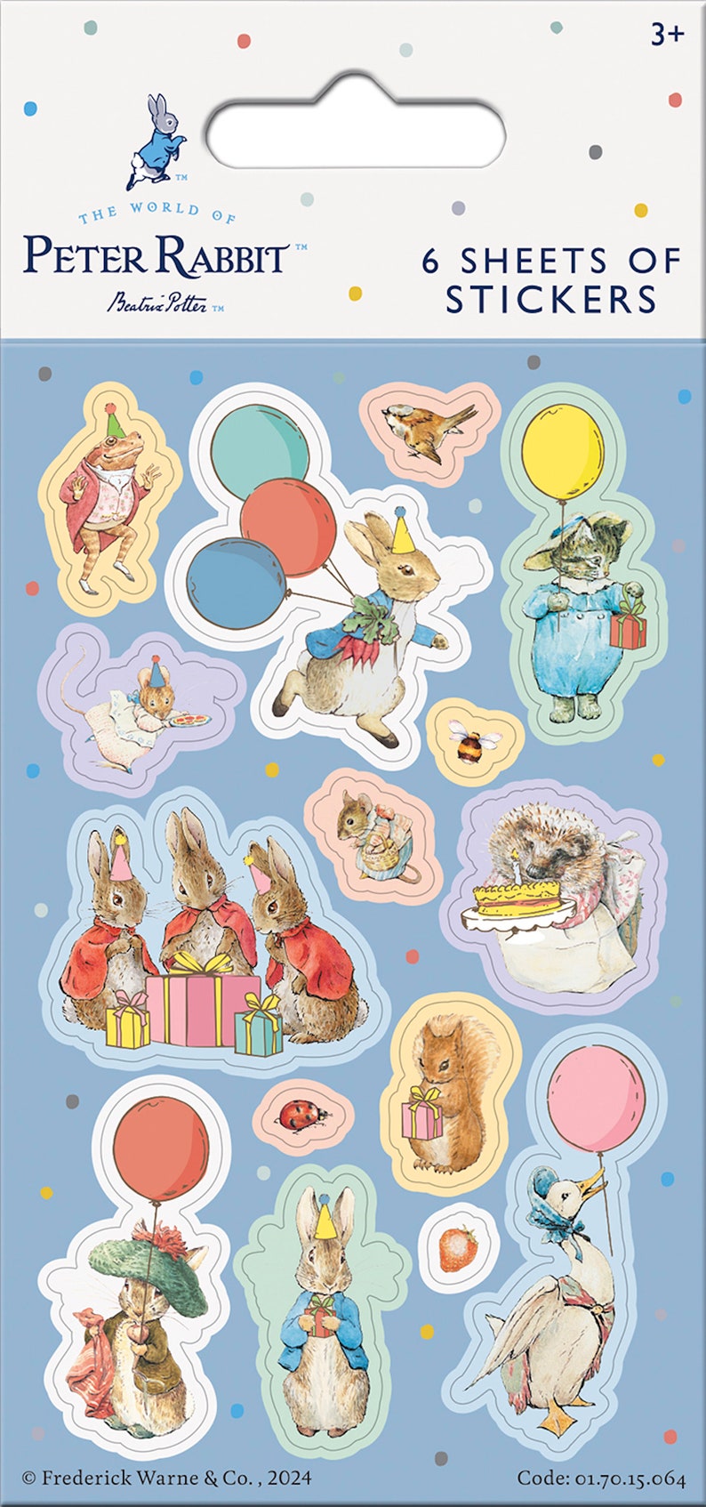 Peter Rabbit Party Stickers, Loot Bag Fillers (6 Sheets) - Etsy