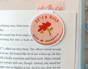 Magnetic Bookmark - Mazapán Bookmark - Mexican Candy Bookmark - Latina - Spanish Bookmark - Book Lover - Bookworm - Gift for Reader