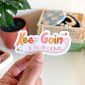 Latina - Latinx - Latina Stickers - Latina Pride - Latinx Stickers - Latina Power - Laptop Sticker - Water Bottle Stickers - No La Cagues