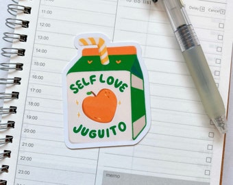 Latina - Juice Box Sticker - Self Love Sticker - Juice Sticker - Latina Sticker - Spanish Sticker - Self Love - Spanish Sticker - Jugo
