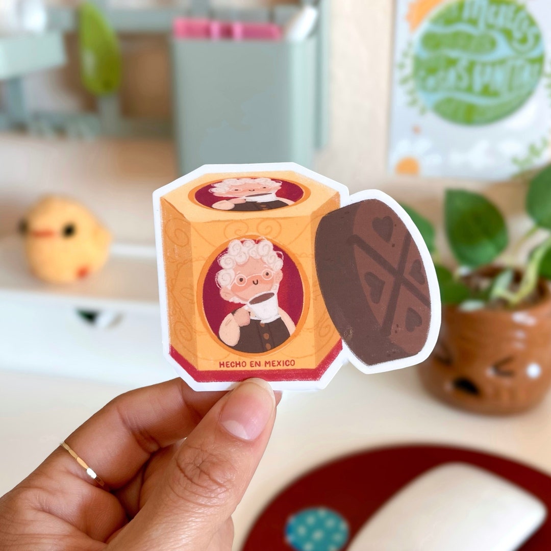 Chocolate Abuelita Sticker Latina Hot Chocolate Sticker Mexican Mexican