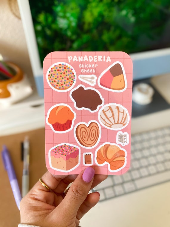Panaderia - Latina - Mexican - Pan Dulce - Concha - Latina Stickers - Mexican Sticker - Pan Dulce Sticker Sheet - Pan Dulce Sticker - Latine
