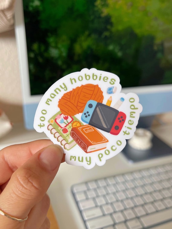 Latina Stickers - Latina - Cozy Sticker - Laptop Sticker - Cute Sticker - Gaming Sticker - Hobbies Sticker - Crochet Sticker - Bookish