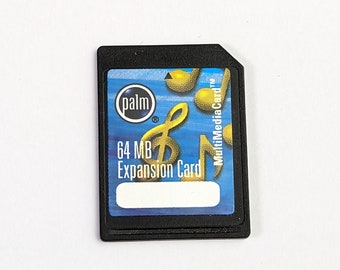 Rare! Genuine 64MB Palm Zire Expansion Card Multi Media Card for Palm Handheld - Formatted