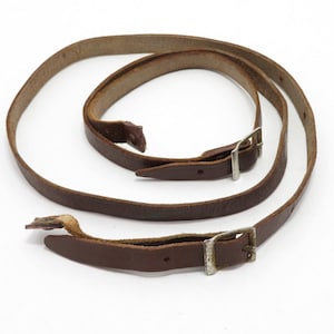 Vintage Brown Leather Strap for Fitted Film Camera Cases