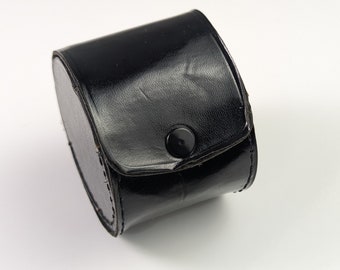 Boîtier cylindrique pour petits objectifs, téléconvertisseurs, filtres - Fabriqué au Japon - Noir