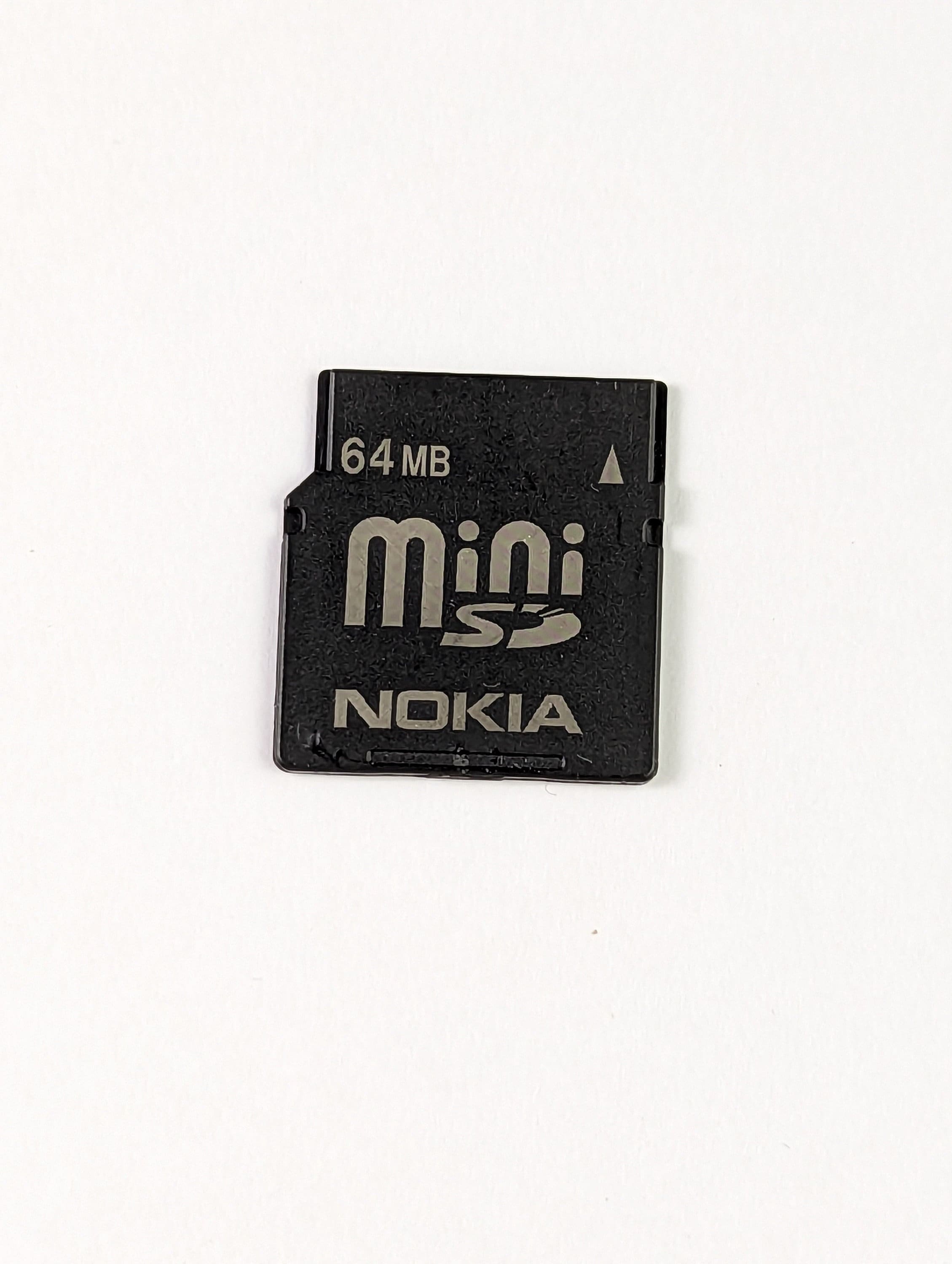 Buy Vintage Nokia Minisd Card 64MB Memory Card for Old Nokia Phones \u0026 Pda's  - Made in Japan Online in India - Etsy, image size:2259x3000