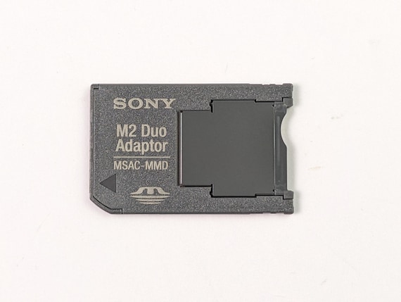 Rare Vintage Sony Memory Stick Duo Adaptor MSAC-MMD M2 to MS (pro