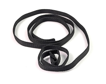 Vintage Thin Black Camera Strap for Compact 35mm Film Camera - NOS