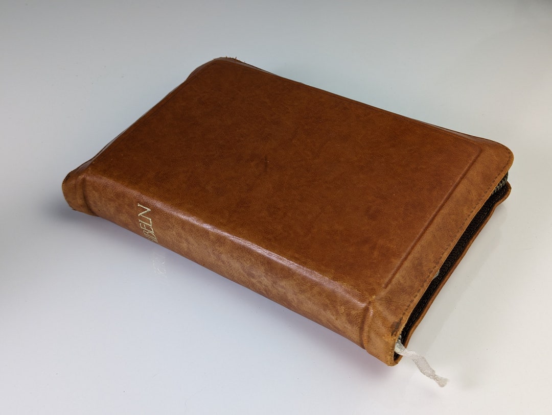 Vintage Religious Book 1991 Bibeln Holy Bible in Swedish Etsy