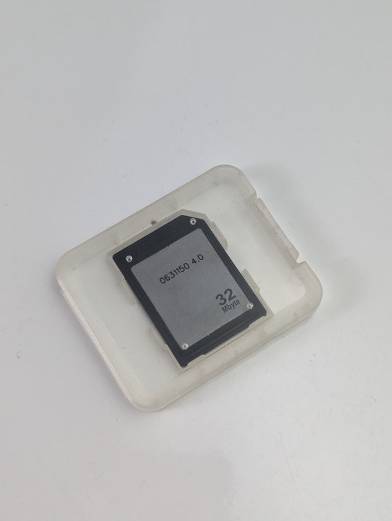 Rare MMC 4.0 Memory Card Multi Media Card 32MB Plastic Holder - Etsy