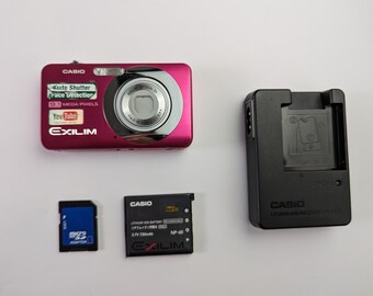 Rare Casio Exilim EX-Z85 Digital Camera 9.1Mpx CCD 3x Optical Zoom Y2K Retro