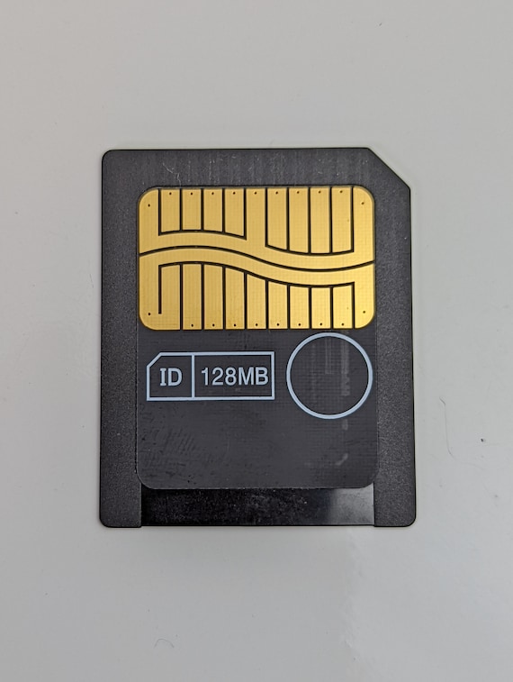 Sandisk 128mb Mb Smartmedia Card Electribe Esx1 Emx Esx1 Etsy