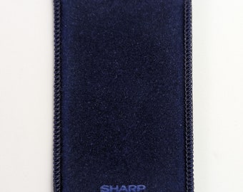 Mooie Vintage Sharp Soft Pouch Reistas voor Sharp Elsi Mate EL-8152
