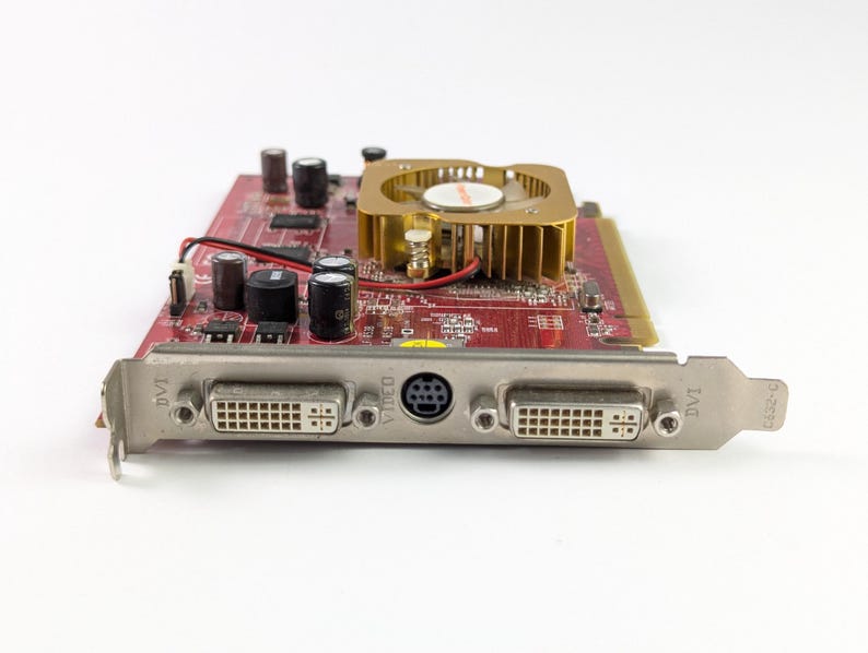 Power Color Vintage ATI Radeon X1300 Pro PCIE Video Card 512MB DDR2