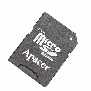 Nice Vintage OEM Apacer Adapter microSD to Full SD for Old Cameras & Phones