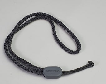 Vintage Olympus Hand Strap Wrist Strap for Olympus Camedia Digital Cameras - Grey