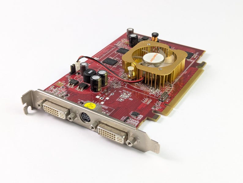 Power Color Vintage ATI Radeon X1300 Pro PCIE Video Card 512MB DDR2
