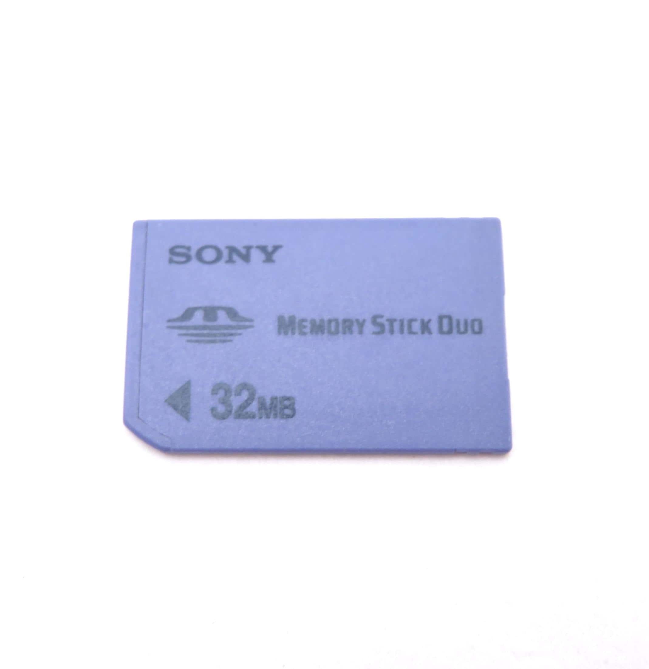 Vintage Sony Memory Stick Pro Duo 32 MB Magic Gate Memory Card for