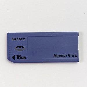 Genuine 16 Mb Sony Memory Stick for Sony Cybershot Cameras MSA-16A - JAPAN!