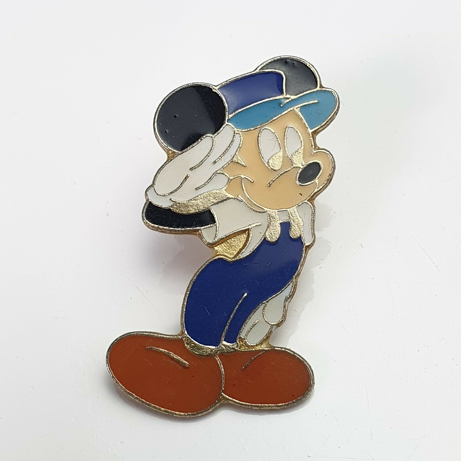 Disney Mickey Mouse Salute 90's Collectible Lapel Pin Etsy