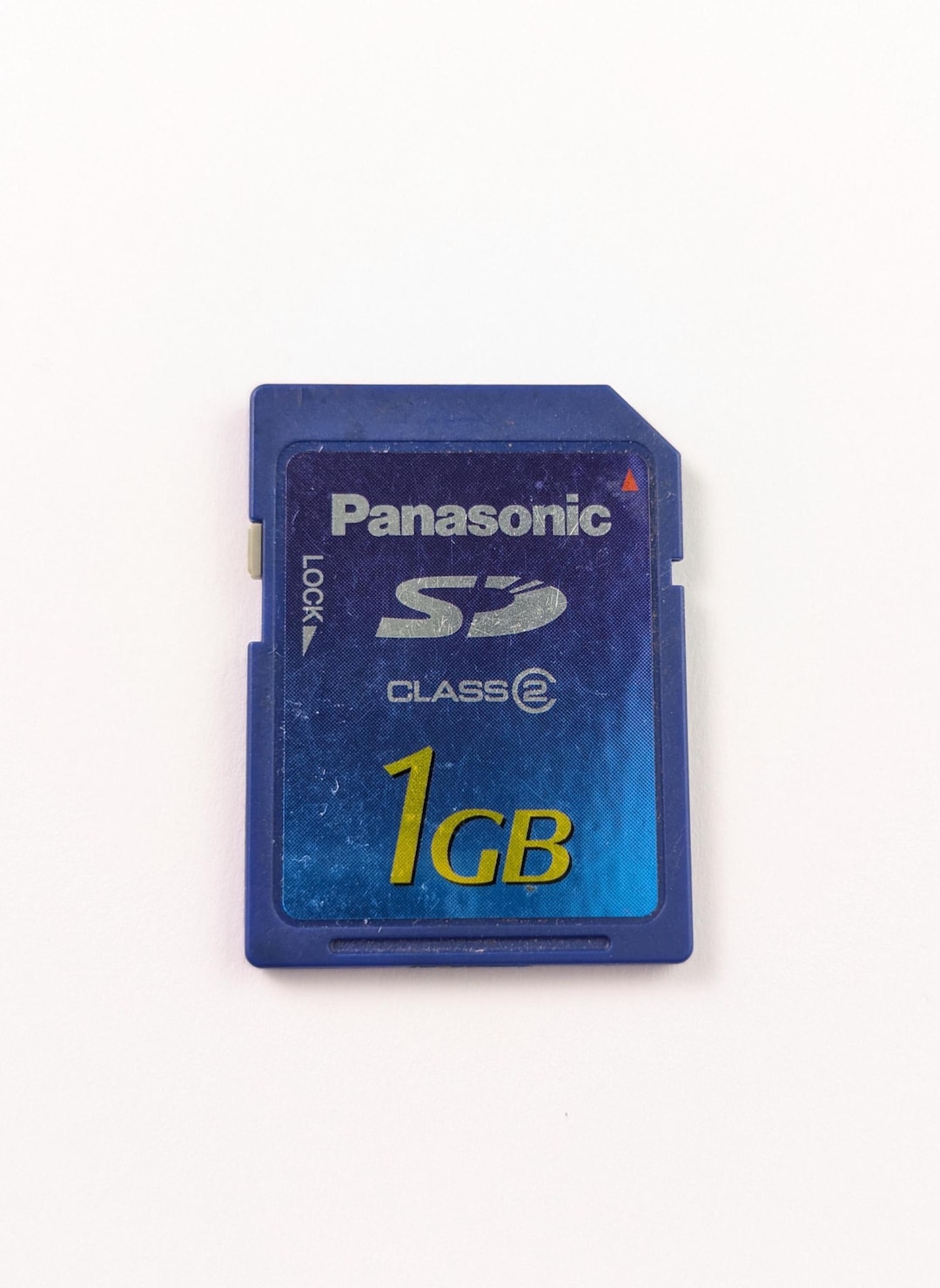 Rare Vintage Panasonic 1 GB SD Card Memory Card Class 2 for Old