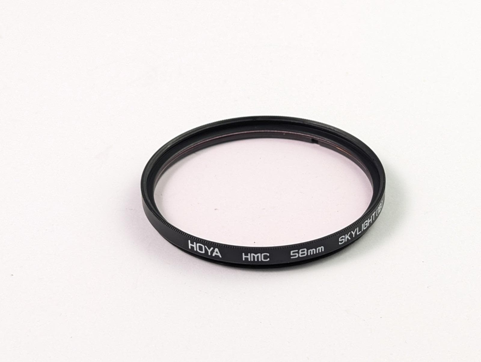 Vintage Hoya SMC 58mm Skylight (1B) Photo Filter Camera Filter - Made In Japan