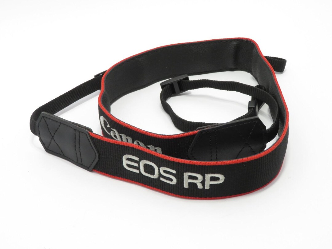 Canon EOS RP ネックストラップ 30mm幅 ショルダーストラップ ブラック