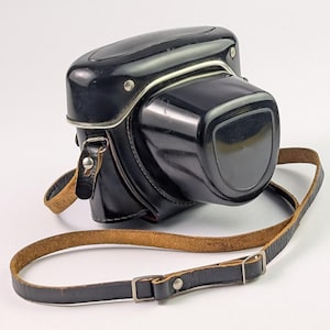Custodia per fotocamera vintage in plastica rigida/pelle adatta per la fotocamera Ihagee Exacta 500